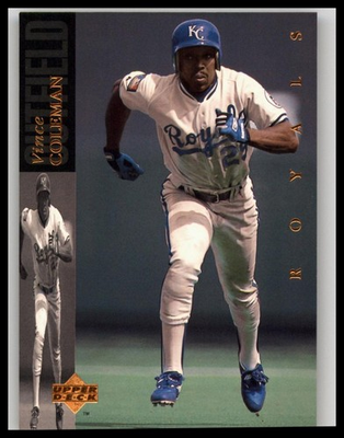 #ad 1994 Upper Deck #376 Vince Coleman Electric Diamond $1.74