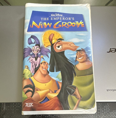 Walt Disney Home Video The Emperor's New Groove VHS 2001 NTSC Full Screen G THX