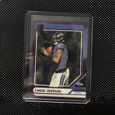 Panini Clearly Donruss 2024 Lamar Jackson /75 #5 Baltimore Ravens NFL 