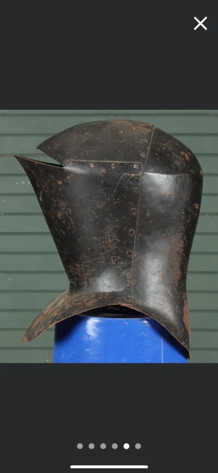 Casco de justas medieval reproducción Foto 4 de 4
