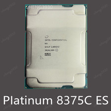 Intel Xeon Platinum 8375c ES qvlp 32c 2.8ghz - 3.5ghz 54mb lga4189 CPU processor