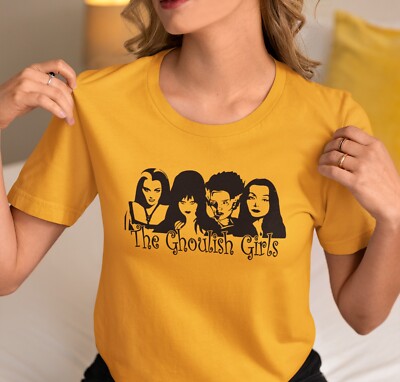 Ghoulish Girls Halloween Shirt Women Of Horror Shirt Fall Shirt Cute Halloween