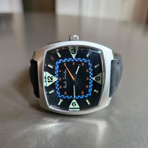 Paul Smith Black Dial Automatic; Rare+Cool Mechanical Timepiece! - Picture 9 of 10