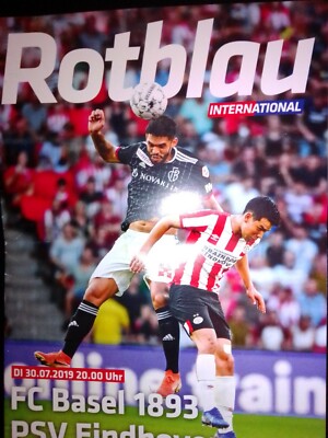 FC Basel - PSV Eindhoven 2019/2020 CLQ Programm
