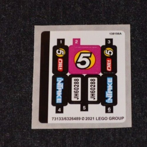 60288 INSTRUCTION BOOKLET & ORIGINAL STICKERS ONLY For Set # 60288