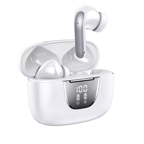 Mini Bluetooth TWS Earbuds Best Noise Cancelling Wireless Headphones Sports Gym - Picture 2 of 9