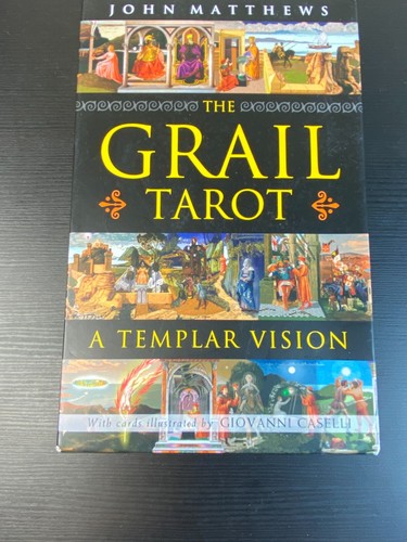 The Grail Tarot A Templar Vision by John Matthews & Giovanni Caselli Book Cards - Picture 1 of 6