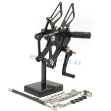 CNC Rearset Footrest For 2013-2019 CBR500R CB500F Foot Peg Rear Set Pedals Black