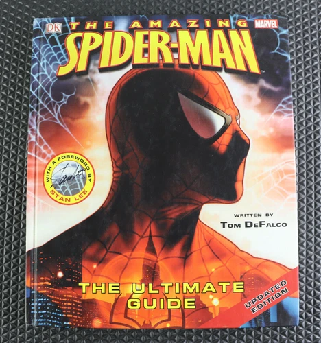 2007 Marvel The Amazing Spider-Man Ultimate Guide Updated Ed Hard Cover VF