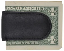 Men's New Leather Strong Magnetic Money Clip