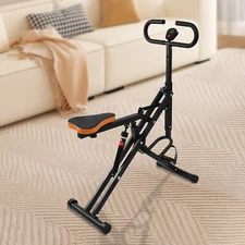 Squat Machine for Home Gym Squat Rowing Machine for Glute Trainer LCD Display