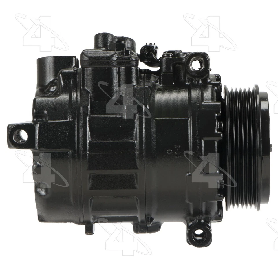 Compresor de aire acondicionado 4 estaciones para Mercedes-Benz SL65 AMG 2005-2006 Foto 4 de 4