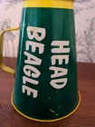 1970 J. Chein Tin Litho Head Beagle Snoopy A Boy Named Charlie Brown Megaphone