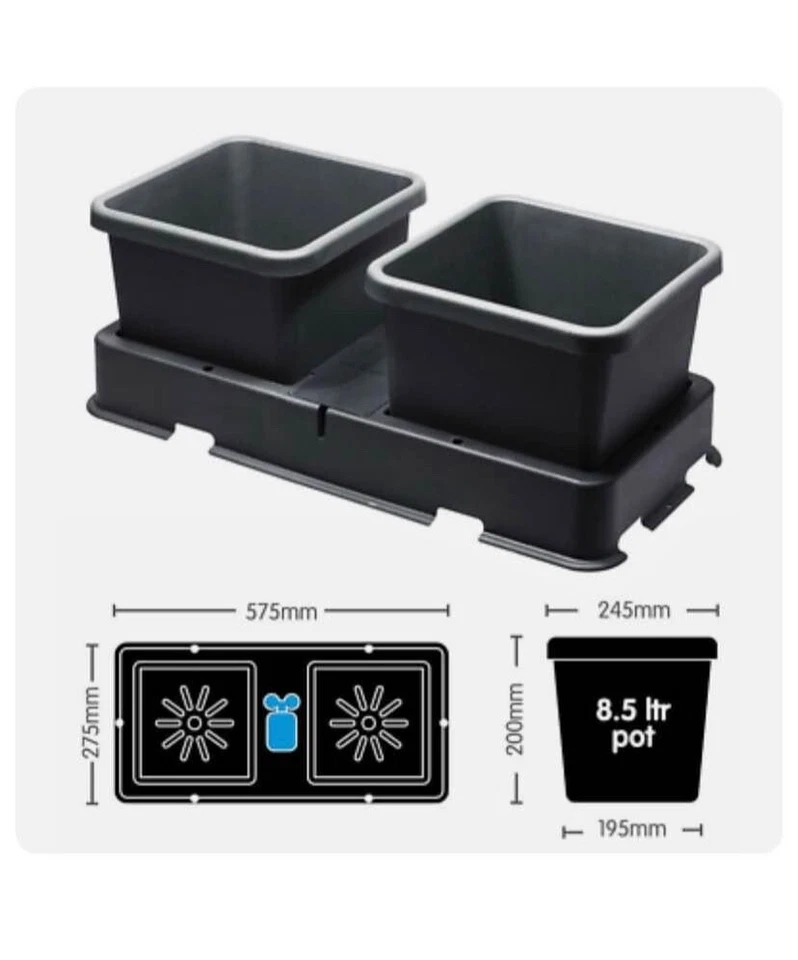 4 X Autopot Easy2grow Self Watering Module - 8.5ltr Hydroponics - Image 2 of 2