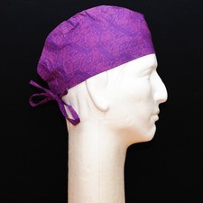 Transformers Movie Theme on Purple Scrub Hat