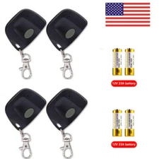 4Pack 300mhz 10Dip for Linear Multicode 3089 3060 3070 Garage Door Remote Opener