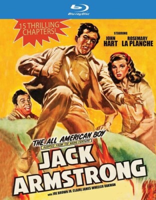 JACK ARMSTRONG [Blu-ray]  1947 Serial 15 Episodes NEW Sealed