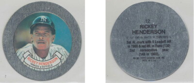 1987 Topps Baseball Coins Metal Proof Discs #1-48 SUPER RARE You Pick!