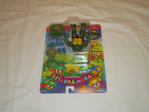 Figura Retro Toon Leo Playmates TMNT Teenage Mutant Ninja Turtles Exclusiva - Imagen 4 de 9