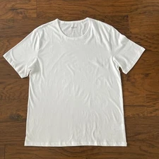 HUGO BOSS Undershirt T-Shirt Crew Neck Soft 100% Cotton WHITE SIZE M