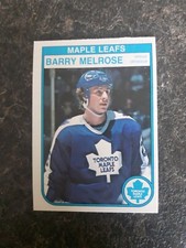 1982 O-Pee-Chee Base Barry Melrose Card# 328