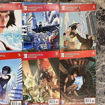 Mirror's Edge #1-6 Complete Set Based on video game Wildstorm Comics 1 2 3  4 5 6