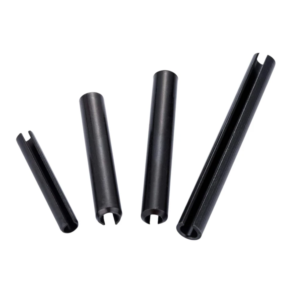 Kit assortimento spine elastiche 120pezzi perno di tensione a molla con intaglio - Immagine 3 di 4