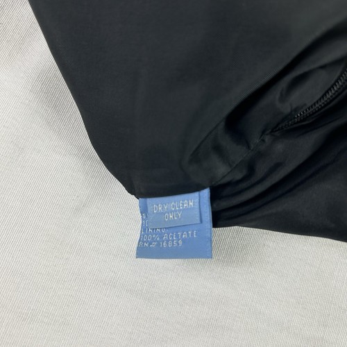 J. McLAUGHLIN Skirt Black Textured A-Line Straight Pencil Lined Career Size 6 - Picture 12 of 13