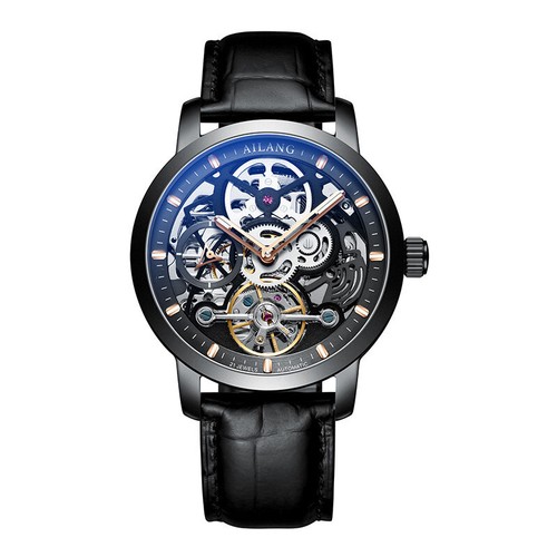 AILANG Watch Hollow Automatic Mechanical Watch 5 ATM Waterproof Men's Wristwatch - Picture 18 of 29