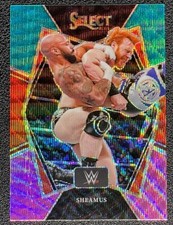 2022 Panini Select WWE SHEAMUS Premier Level #122 Tri-Color Wave Prizm Smackdown