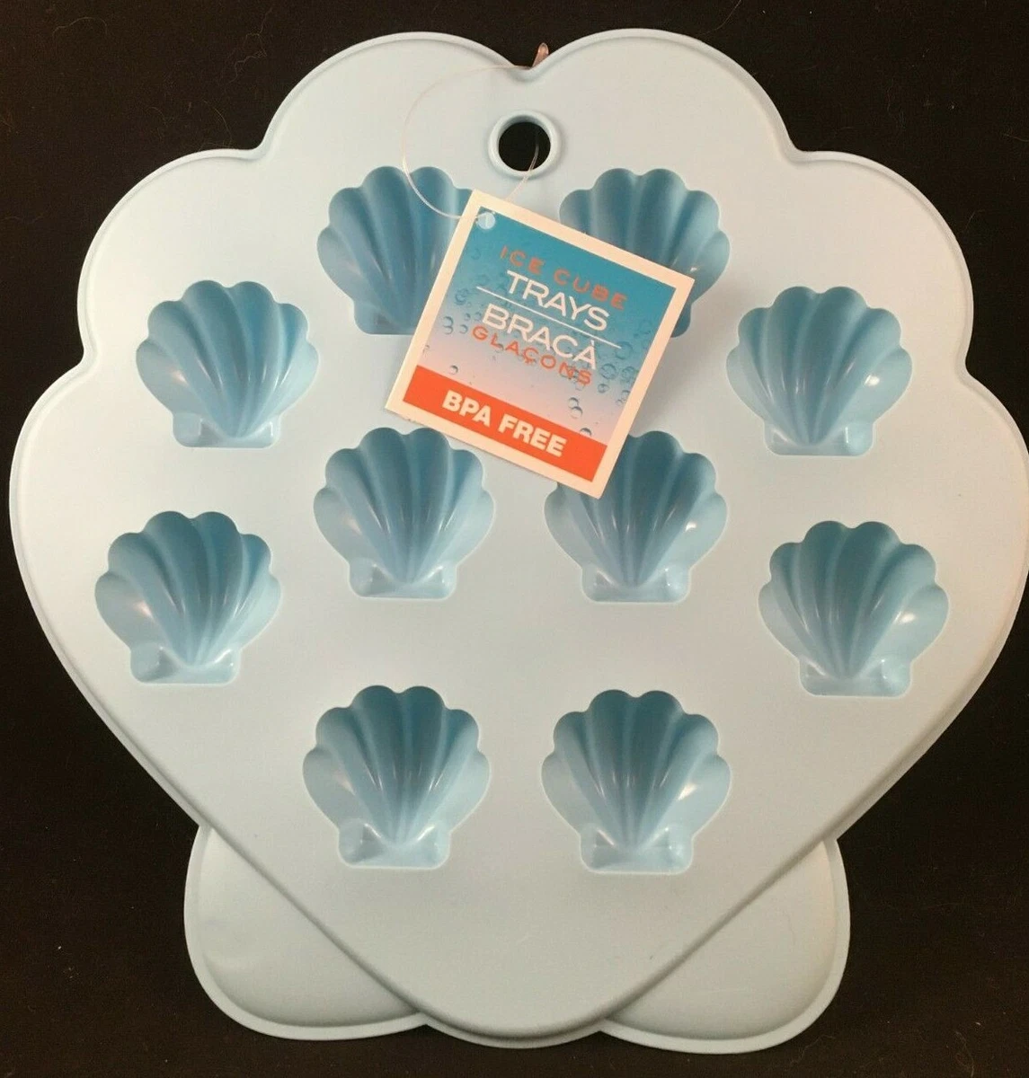 DollarTree Summer Party Shaped Ice Trays, 9.13x5.7 in.