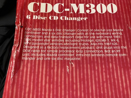 New OE Conekshunn 6 Disc CD Changer + Controller Cdc-300 N300 Nissan And Others - Picture 5 of 7