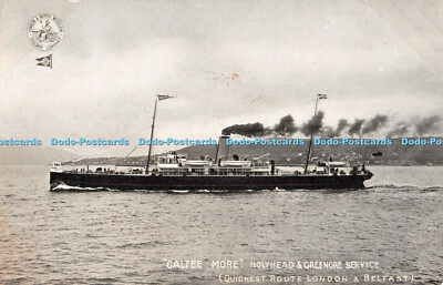 R302682 Galtee More Holyhead und Greenore Service schnellste Route London und Belf