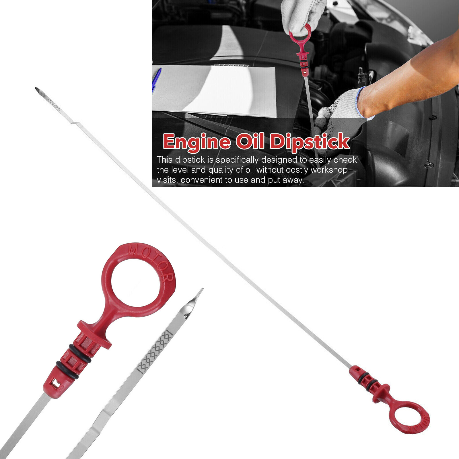 OIL DIPSTICK / DIP STICK FOR VOLVO D5 DIESEL ENGINE V70 S60 S70 S80