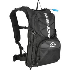 Acerbis Rucksack mit Trinksystemvorrichtung H2O Logo Schwarz/Weiß