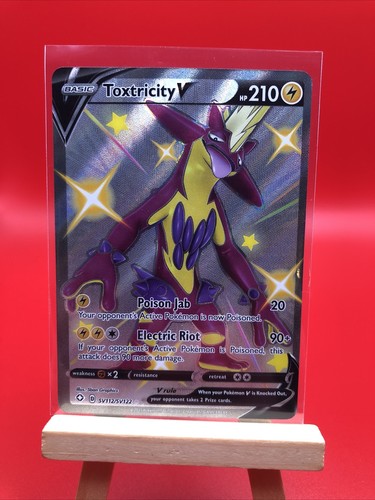 Pokemon TCG toxtricity v sv112/sv122 Shining Fates FA NM - 第 1/1 張圖片