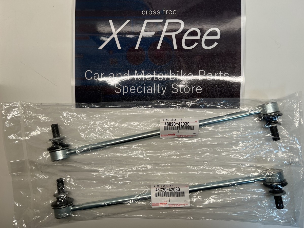 Toyota Genuine RAV4 Front Stabilizer Bar Links LH & RH Set 48820