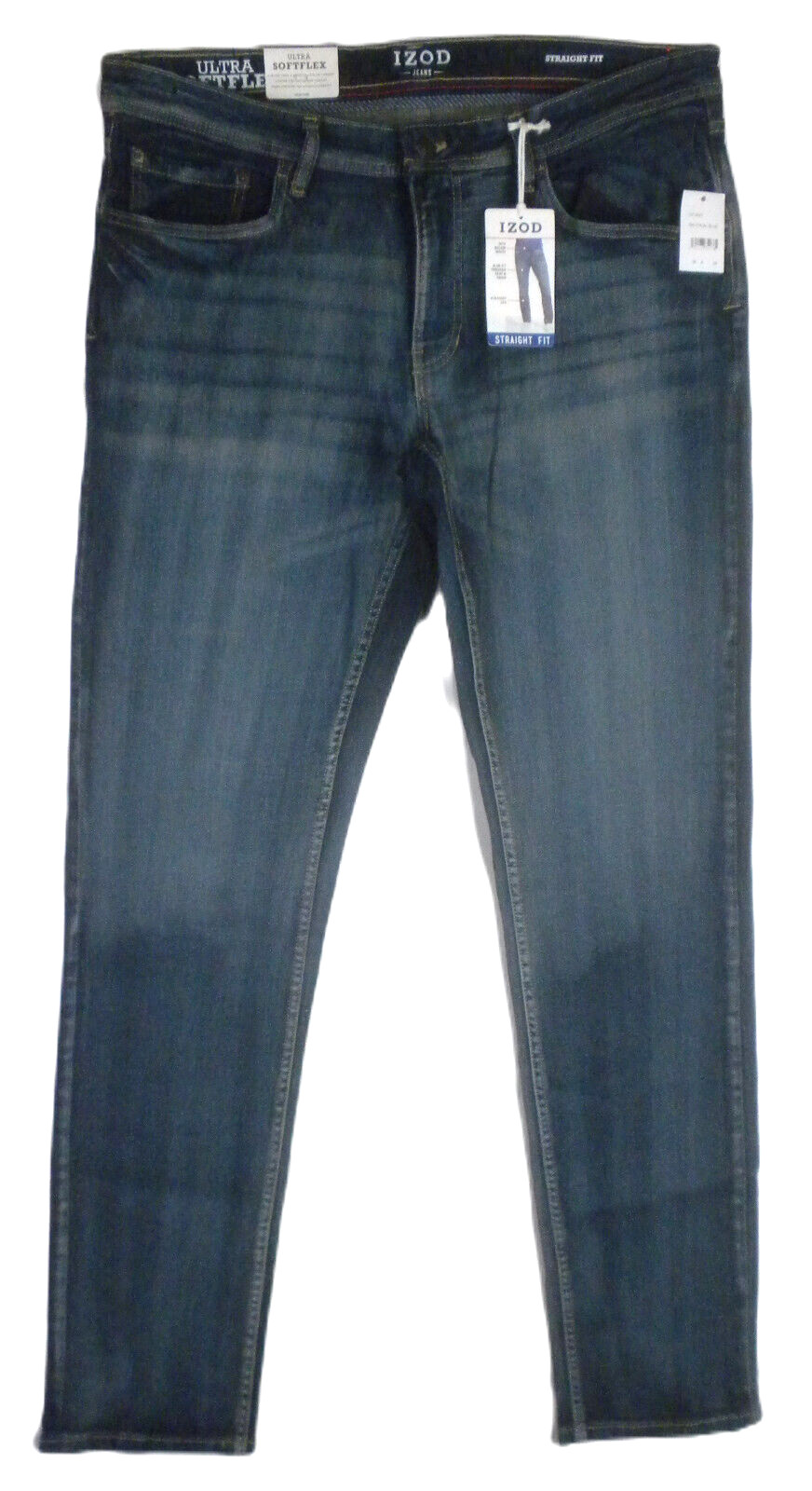 's Nautical Blue Straight Fit Jeans Size 38 X 34