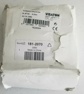 Visaton SL 87 XA Waterproof Speaker - Full Range - New in box. Free Shipping**