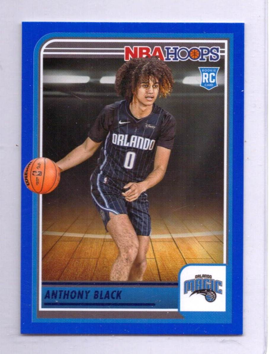 2023-24 Panini NBA Hoops - Rookies    Blue #257 Anthony Black (RC)
