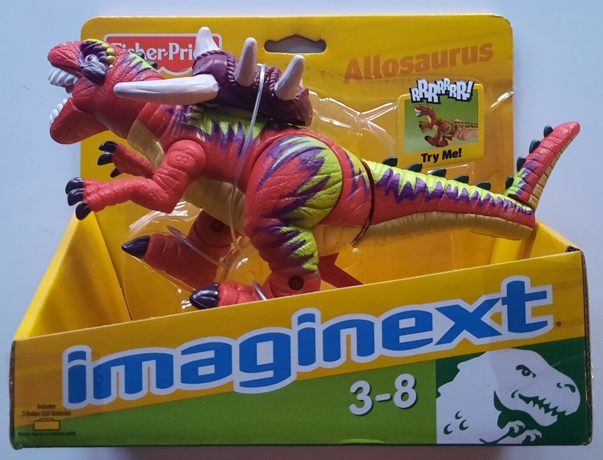 Imaginext Allosaurus By Fisher Price From 2008 - VINTAGE - NEW | eBay