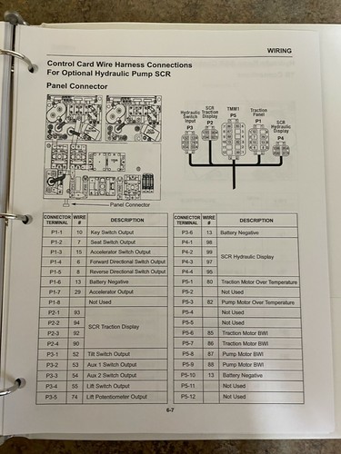 Cat Hubwagen Service Manual EV100ZX SCR Motorsteuerung - Loseblatt - Bild 6 von 7