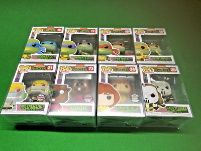 Teenage Mutant Ninja Turtles Funko Pop Retro Toys - Filme 8er Set Nickelodeon