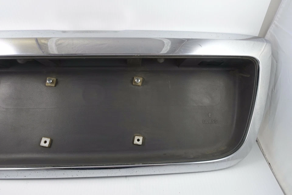 Lincoln Aviator 2003 2004 2005 matrícula carcasa conjunto cromo gris OEM Foto 3 de 4