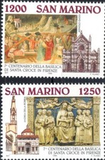 1995 San Marino 700° Basilica Santa Croce - Firenze MNH