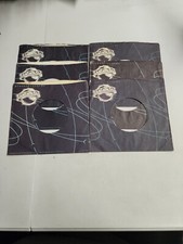 45 RPM 7" RECORD SLEEVES CO. SLEEVE 6 PACK SEE PHOTOS - Planet SLV57
