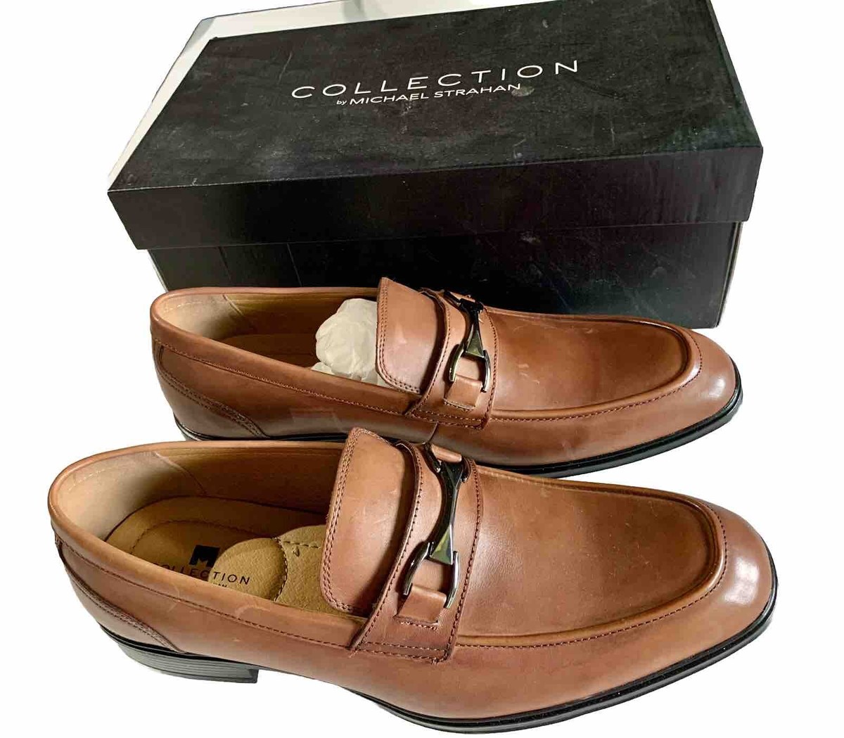 Collection By Michael Strahan MS Bailey Brown Dress Shoes  display picture 2