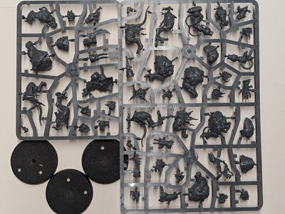 Warhammer Age Of Sigmar - Rat Ogors Skaventide (3 Figurines) - Neuf Sur Sprue