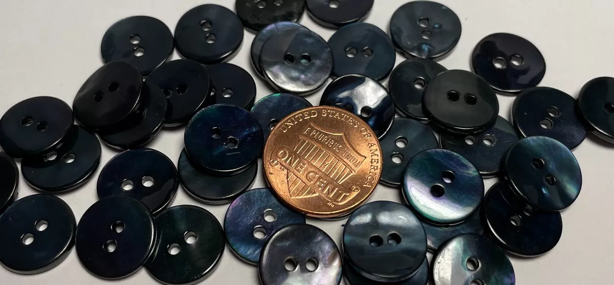 Small navy blue on sale buttons