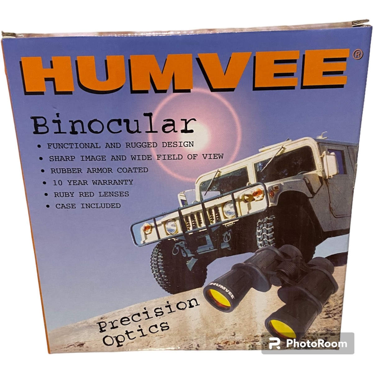 Humvee Binoculars 10x50 Field of view 99m@1000m. Functional and